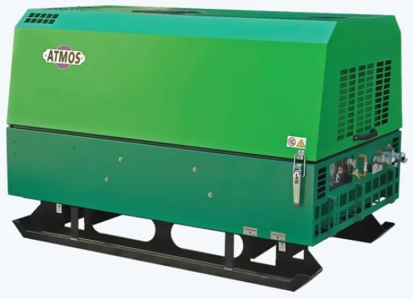 Дизельный компрессор Atmos PDP 28 7 на салазках