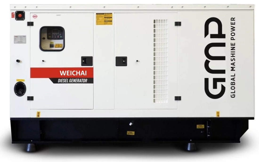 Дизельный генератор Weichai GMP 138WA в кожухе