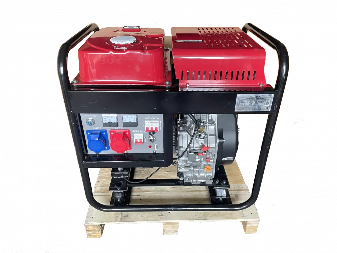 Дизельный генератор АМПЕРОС LDG13000E-3