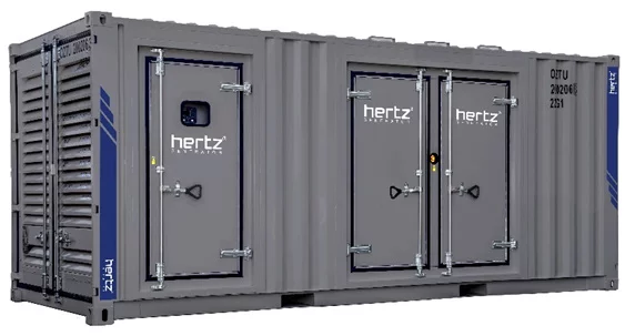 Дизельный генератор Hertz HG 825 CL_А в кожухе с АВР