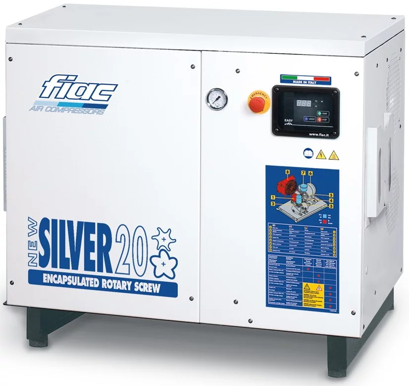 Винтовой компрессор Fiac NEW SILVER 20 SD 10