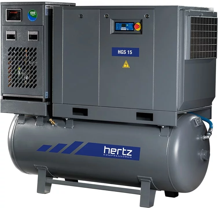 Винтовой компрессор Hertz HGS 15-7,5 500 Compact