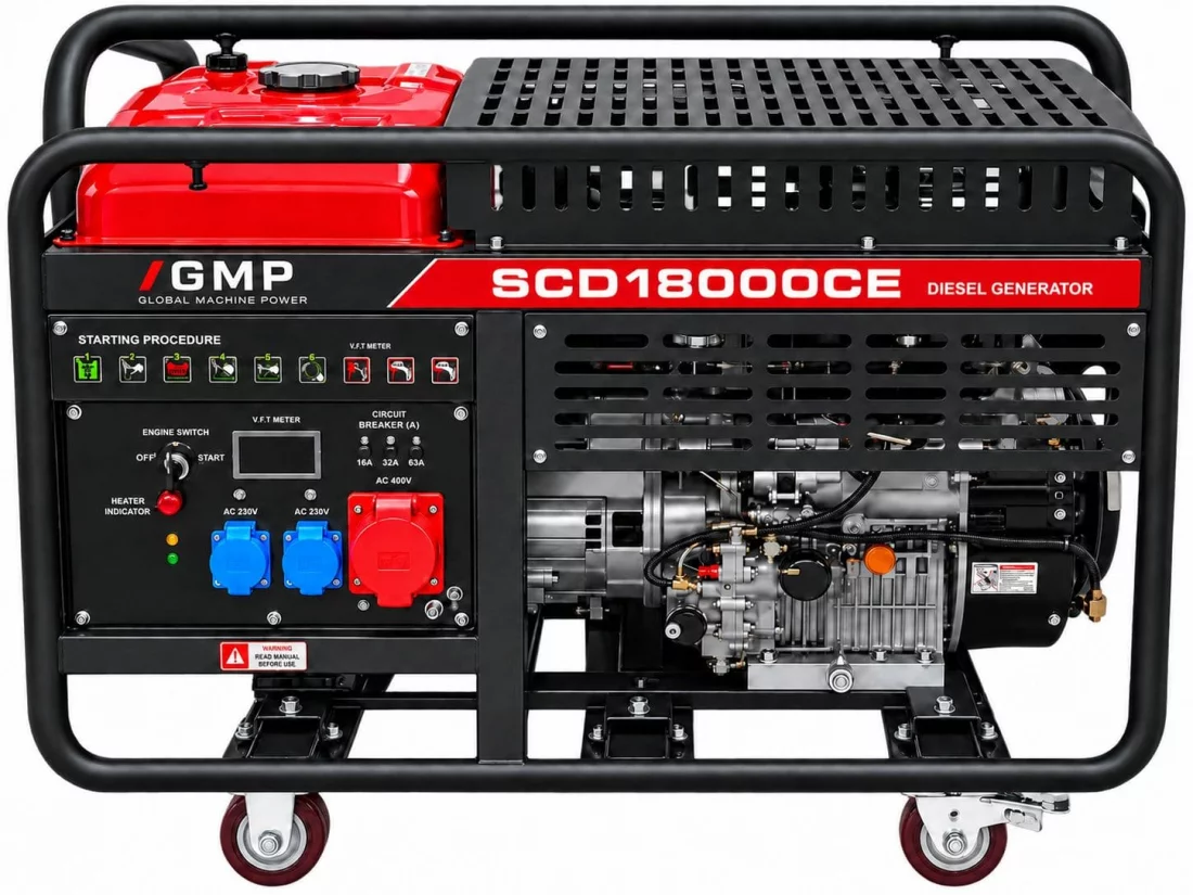 Дизельный генератор GMP SCD18000CE