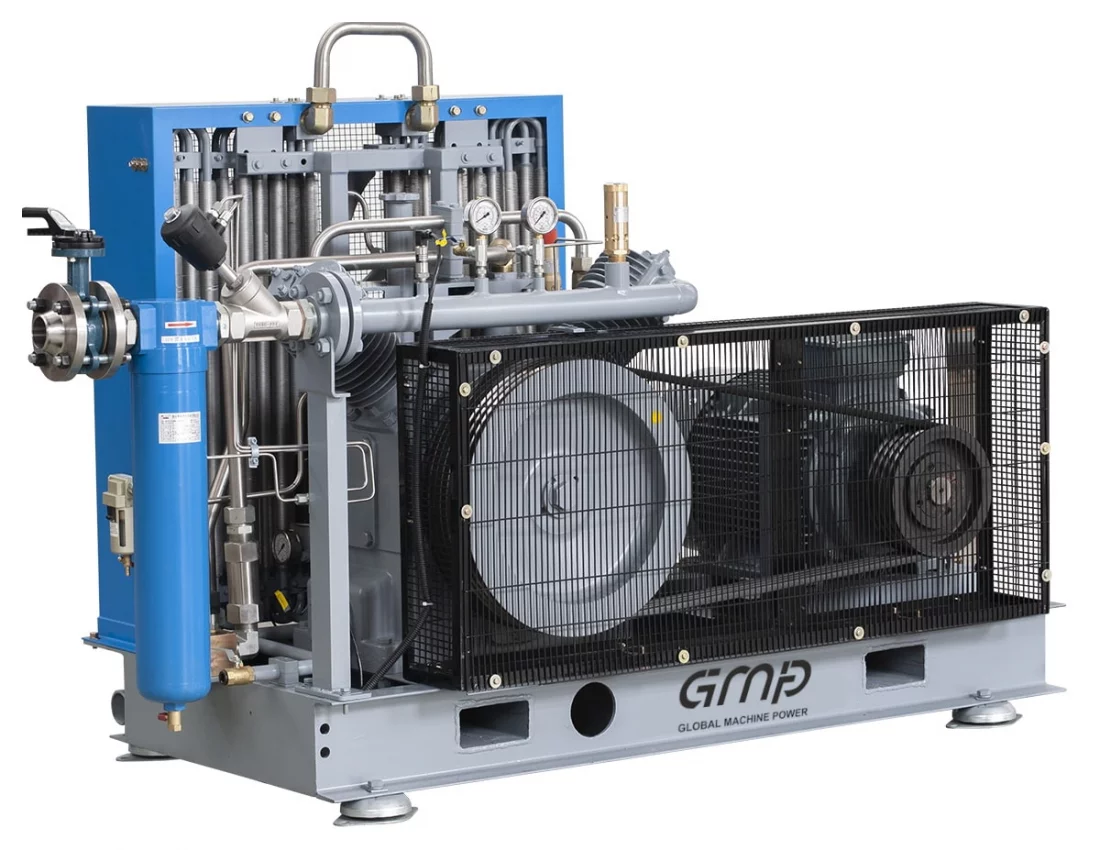 Воздушный/азотный дожимной компрессор GMP HB-B-45/1-250