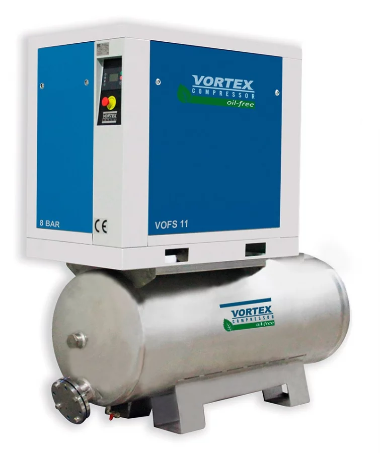 Винтовой компрессор Vortex VOFS T 11 10 бар