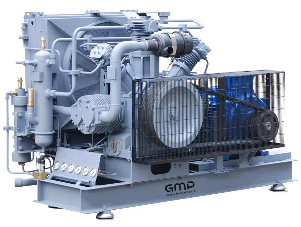 Гелиевый компрессор высокого давления GMP HE 55-200-1