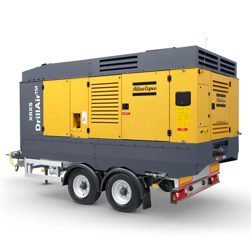 Дизельный компрессор Atlas Copco XRXS 567 CD на шасси