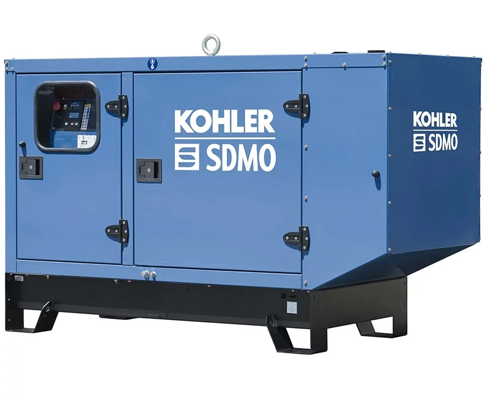 Дизельный генератор SDMO K 28H в кожухе с АВР