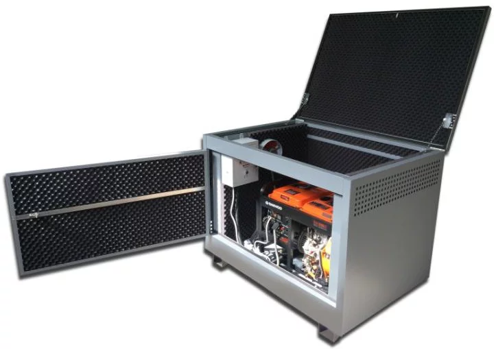 Бензиновый генератор Energo EB 7.0/400-SLE в контейнере