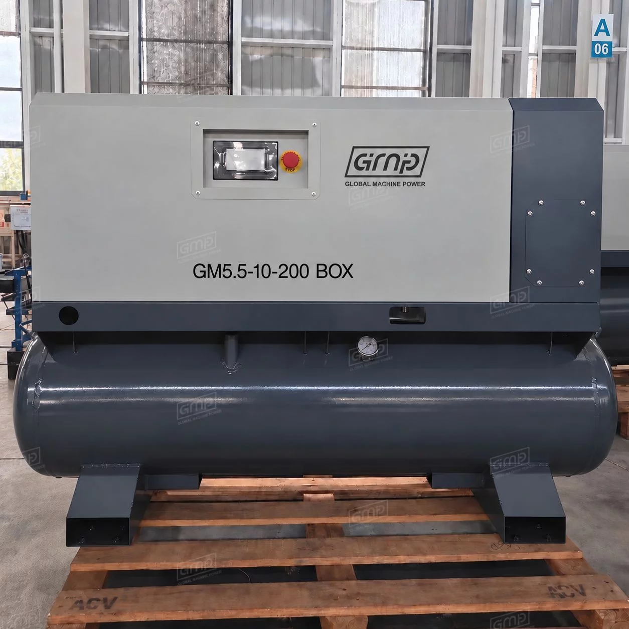 Винтовой компрессор GMP GM5,5-10-200 BOX (IP54)