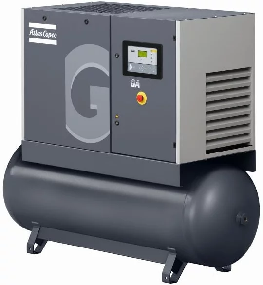 Винтовой компрессор Atlas Copco GA 22 7,5 с ресивером