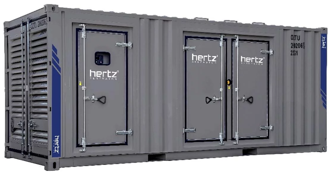 Дизельный генератор Hertz HG 2070 BC в кожухе с АВР
