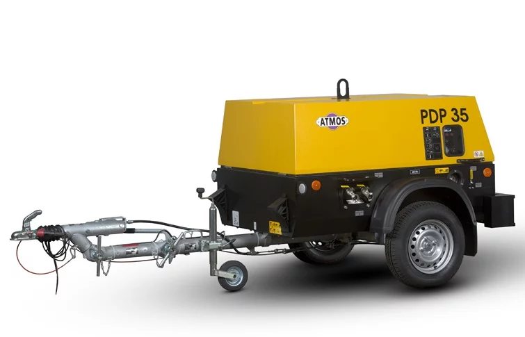 Дизельный компрессор Atmos PDP 35 10 регул без тормоза