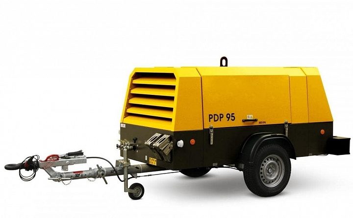 Дизельный компрессор Dalgakiran PDP 95-12 (фикс без тормоза)