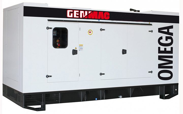 Дизельный генератор Genmac G650PS в кожухе с АВР