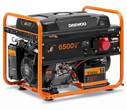 Бензиновый генератор Daewoo GDA 7500E-3 — фото 1