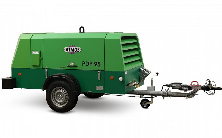 Дизельный компрессор Atmos PDP 95 7 регул без тормоза