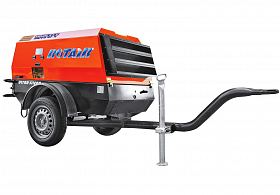 Дизельный компрессор Rotair MDVN 37P-10 на шасси — фото 1
