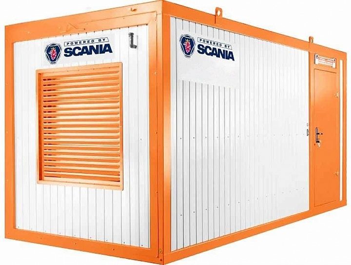 Дизельный генератор Scania GMP 330 в контейнере