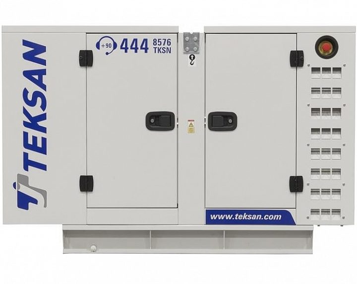 Дизельный генератор Teksan TJ70BD5C в кожухе
