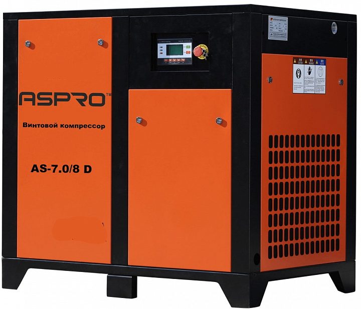 Винтовой компрессор ASair (ASpro) AS-7.0/8-D