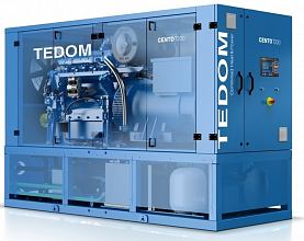 Газовый генератор Tedom Quanto D770 в кожухе — фото 2