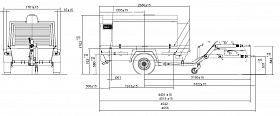 Дизельный компрессор Atlas Copco XAS 186 DD на шасси — фото 5