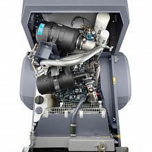 Дизельный компрессор Atlas Copco XAHS 108 на шасси — фото 4