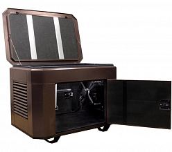 Бензиновый генератор Gesan G 7000 H в контейнере с АВР — фото 2