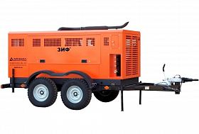 Дизельный компрессор ЗИФ ПВ-14/1,6 на шасси — фото 1