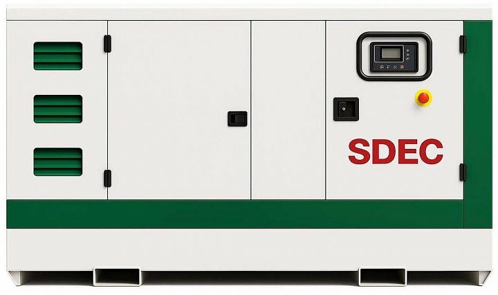 Дизельный генератор SDEC GMP 1375SD в кожухе