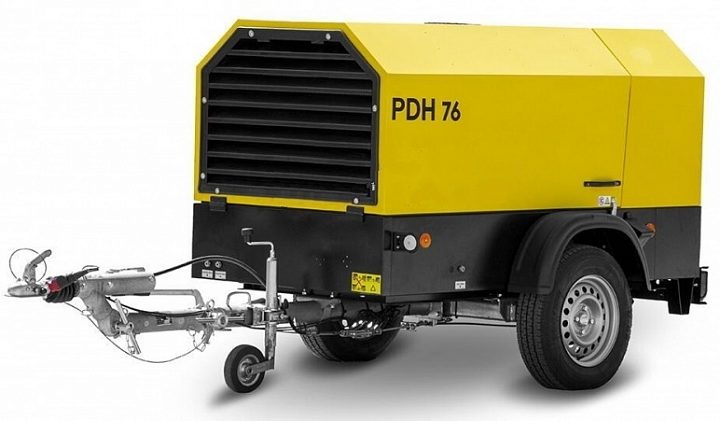 Дизельный компрессор Dalgakiran PDH 76-7 (регул с тормозом)