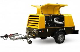 Дизельный компрессор Dalgakiran PDP 65-12 (фикс с тормозом) — фото 2