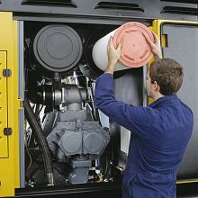 Дизельный компрессор Atlas Copco XAHS 447 CD на шасси — фото 5