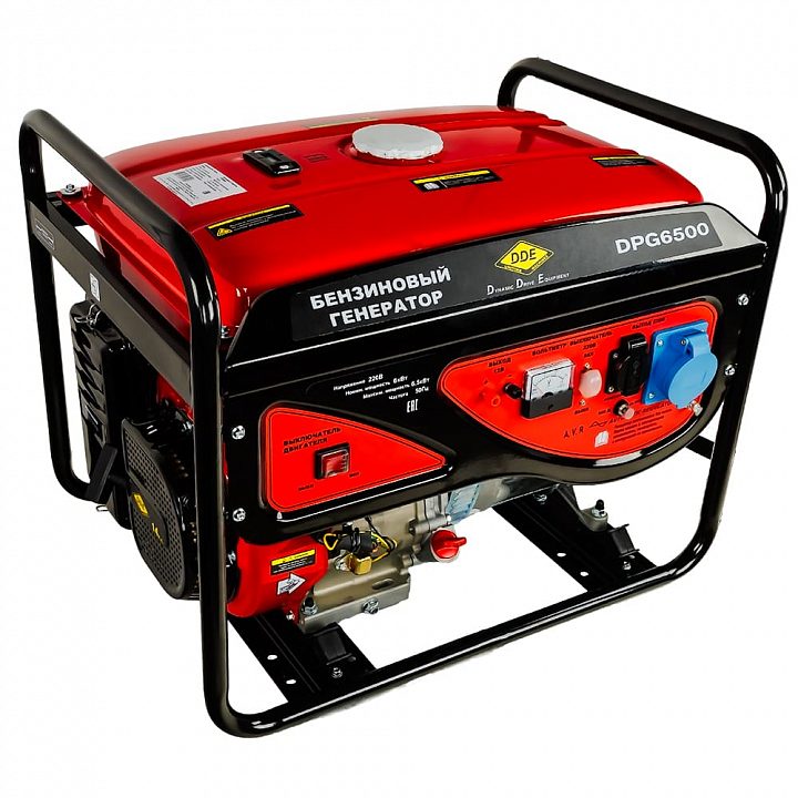 Бензиновый генератор DDE DPG6500
