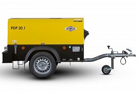 Дизельный компрессор Atmos PDP 20 10 регул с тормозом — фото 2