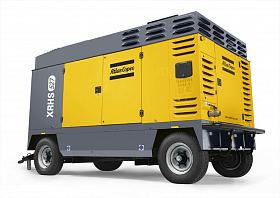 Дизельный компрессор Atlas Copco XRHS 527 CD на шасси — фото 1