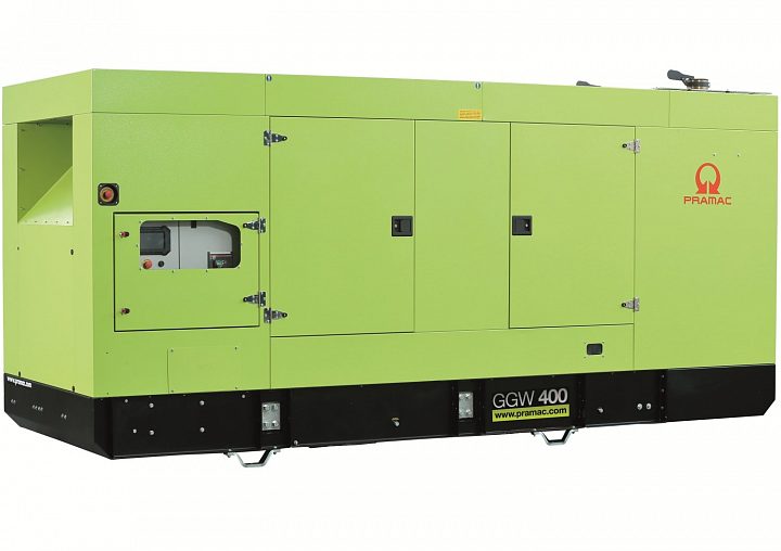 Газовый генератор Pramac GGW400G в кожухе