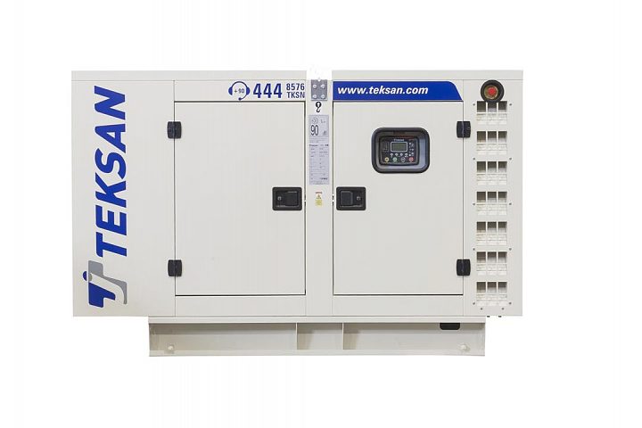 Дизельный генератор Teksan TJ33PE в кожухе