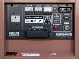 Дизельный генератор Toyo TG-28TPC с АВР — фото 22