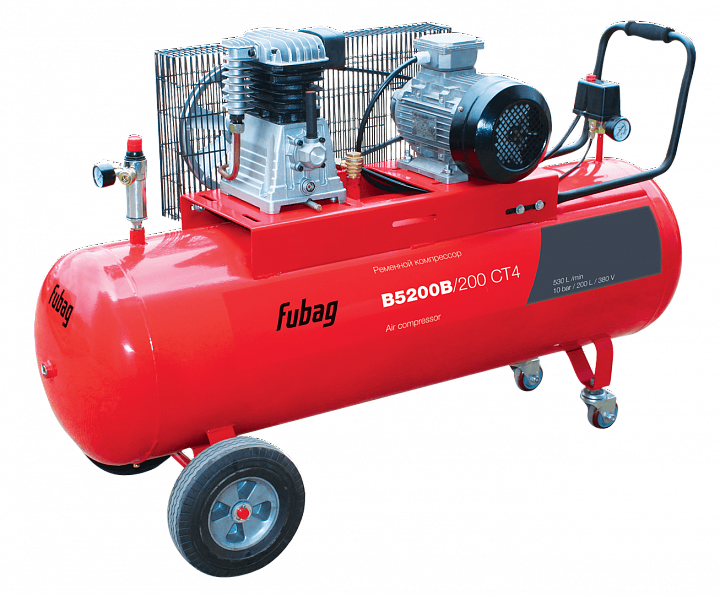 Поршневой компрессор Fubag B5200B/200 СТ4