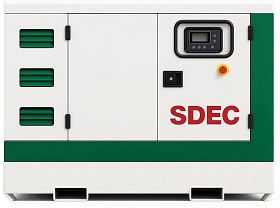 Дизельный генератор SDEC GMP 23SD в кожухе — фото 1