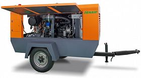 Дизельный компрессор Denair DACY-33/8 (на шасси) — фото 3