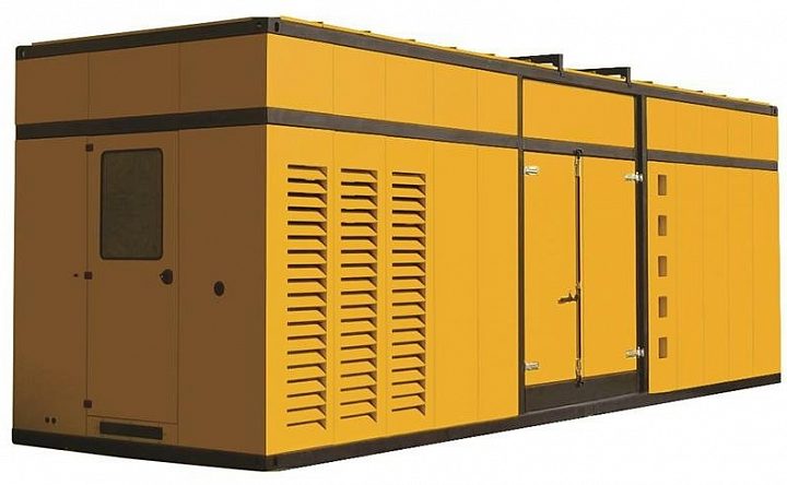 Дизельный генератор Aksa APD-2250P в кожухе