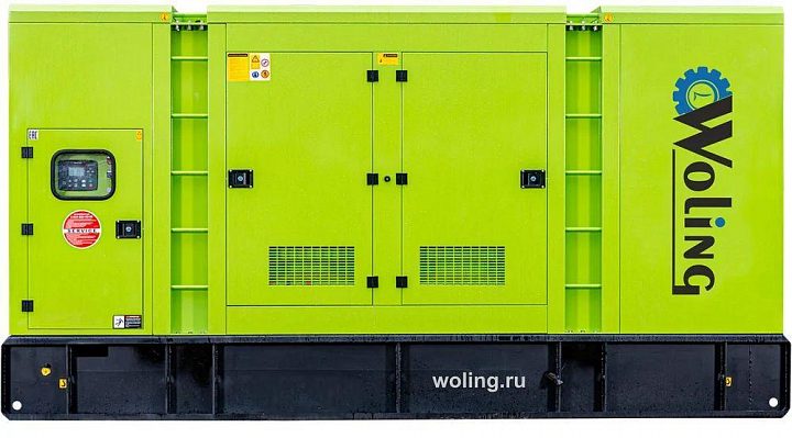 Дизельный генератор Woling GMP АД520 в кожухе
