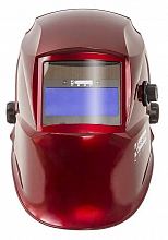 Маска сварщика КЕДР (В РАЗОБР.ВИДЕ) "К-202 PRIME", красная — фото 2
