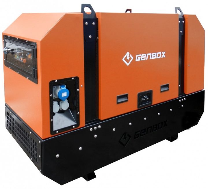Дизельный генератор GENBOX JD160 в кожухе