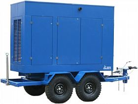 Дизельный генератор ТСС АД-360С-Т400-2РПМ6 на шасси с АВР — фото 3