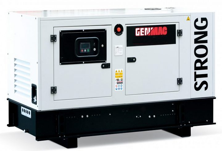 Дизельный генератор Genmac RG30PS в кожухе