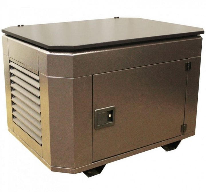 Бензиновый генератор Gesan G 7000 H L в контейнере с АВР